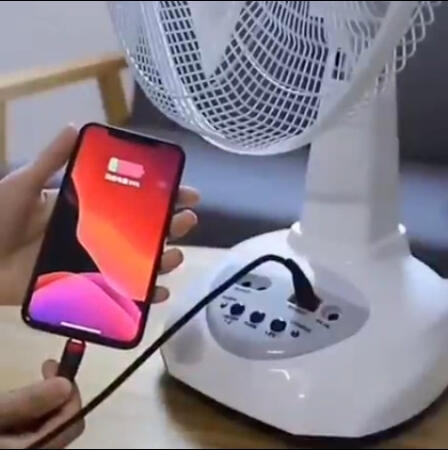 Table Solar Fan
