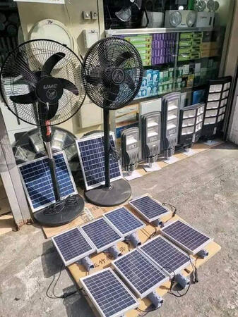 Solar Fans and Lights